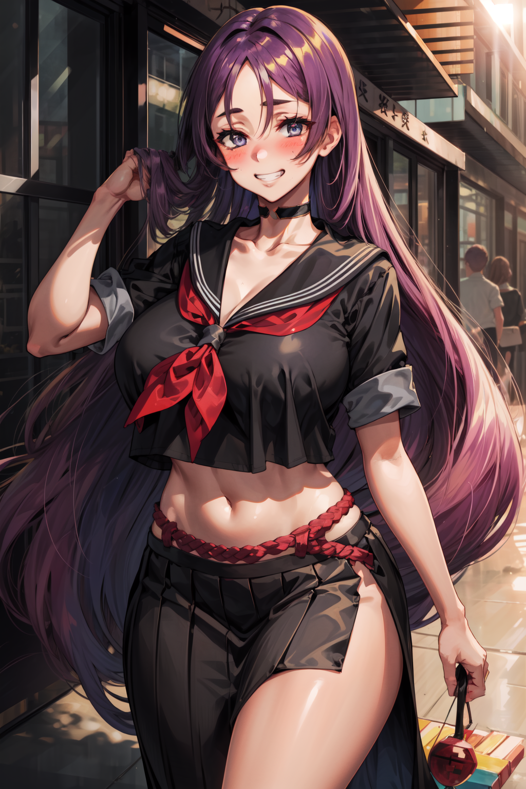 00331-132240362-masterpiece,best quality,1girl,mature female,hmmr1,minamoto no raikou (fate),low-tied long hair,school uniform,black serafuku,bl.png